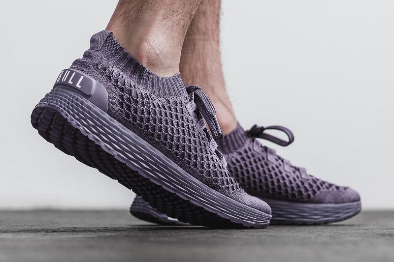 Purple Nobull Nightshade Knit Runner Men's Running Shoes | CA N1065W